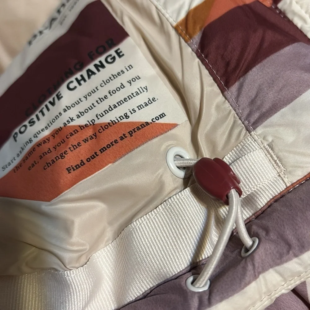 NWT Prana Puffer Hellebore Vest xsmall